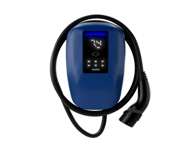 Cover Blu Compatibile con Wallbox Stazioni di Ricarica DazeBox Home T Monofase e Trifase