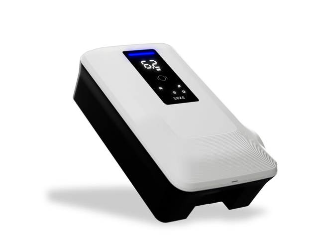 Stazione di Ricarica Dazebox Home S 22.2kW Trifase 32A, IP55 IK10, WiFi e Bluetooth, Wall Box Bianco con Schermo e Connettore Tipo 2, 3 Tessere RFID Incluse