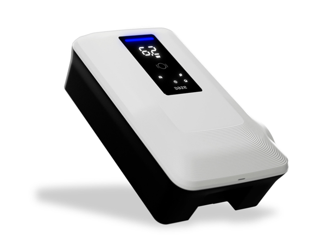 Stazione di Ricarica Dazebox Home S 7.4kW Monofase 32A, IP55 IK10, WiFi e Bluetooth, Wall Box Bianco con Schermo e Connettore Tipo 2, 3 Tessere RFID Incluse